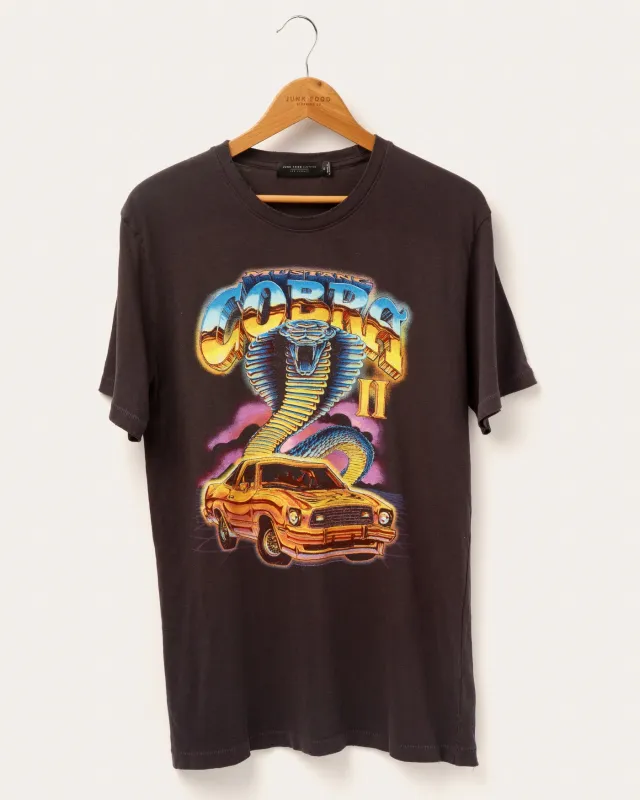 Ford Mustang Cobra Vintage Tee sold by Junk Food Clothing