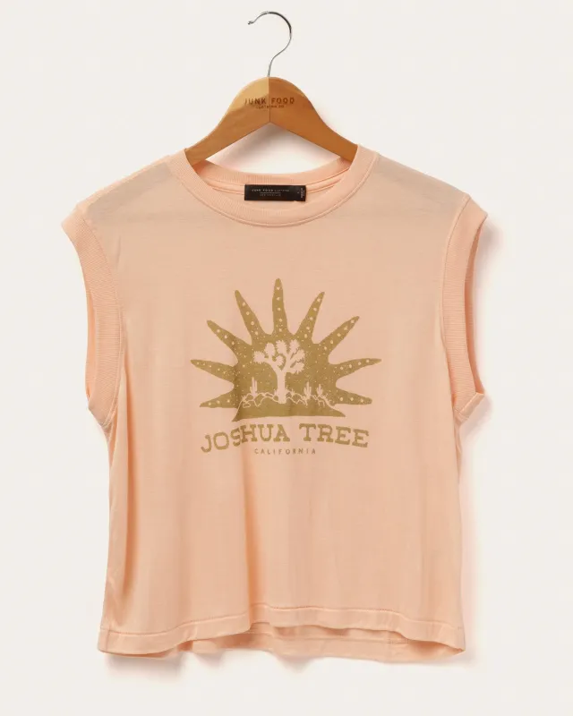 Women's Joshua Tree Vintage Tissue Tank sold by Junk Food Clothing