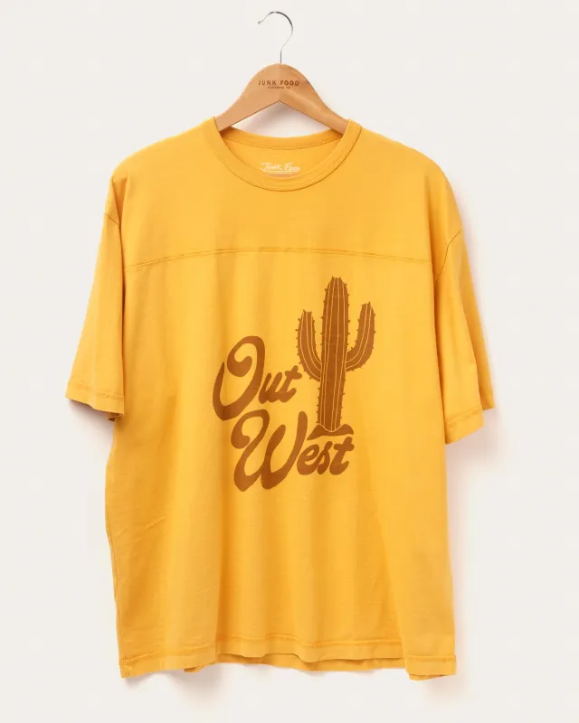Out West Jersey Tee sold by Junk Food Clothing