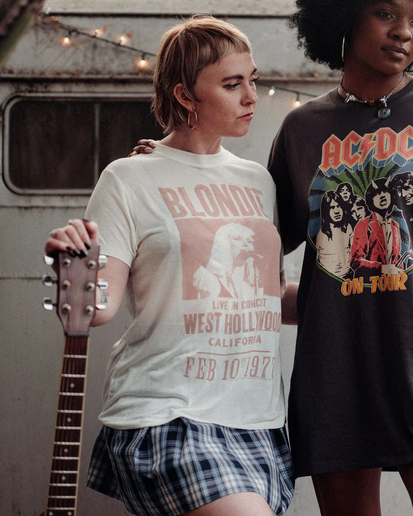 Women's Blondie West Hollywood Vintage Tissue Tee sold by Junk Food Clothing product image thumbnail 2