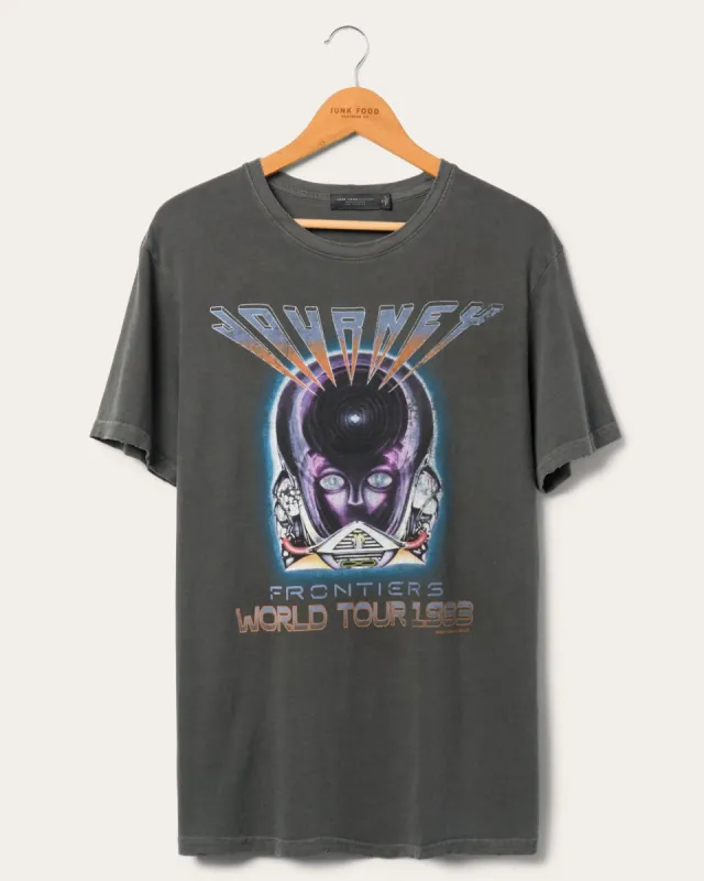 Journey Frontiers World Tour Vintage Tee sold by Junk Food Clothing