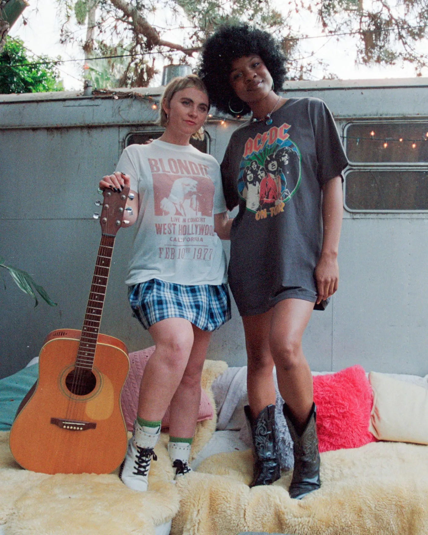 Women's Blondie West Hollywood Vintage Tissue Tee sold by Junk Food Clothing product image thumbnail 3