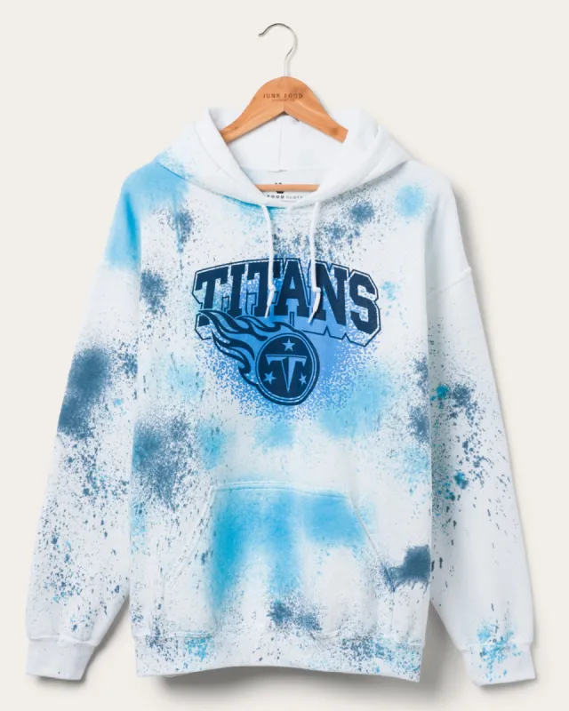 Titans Tie Dye Hoodie sold by Junk Food Clothing