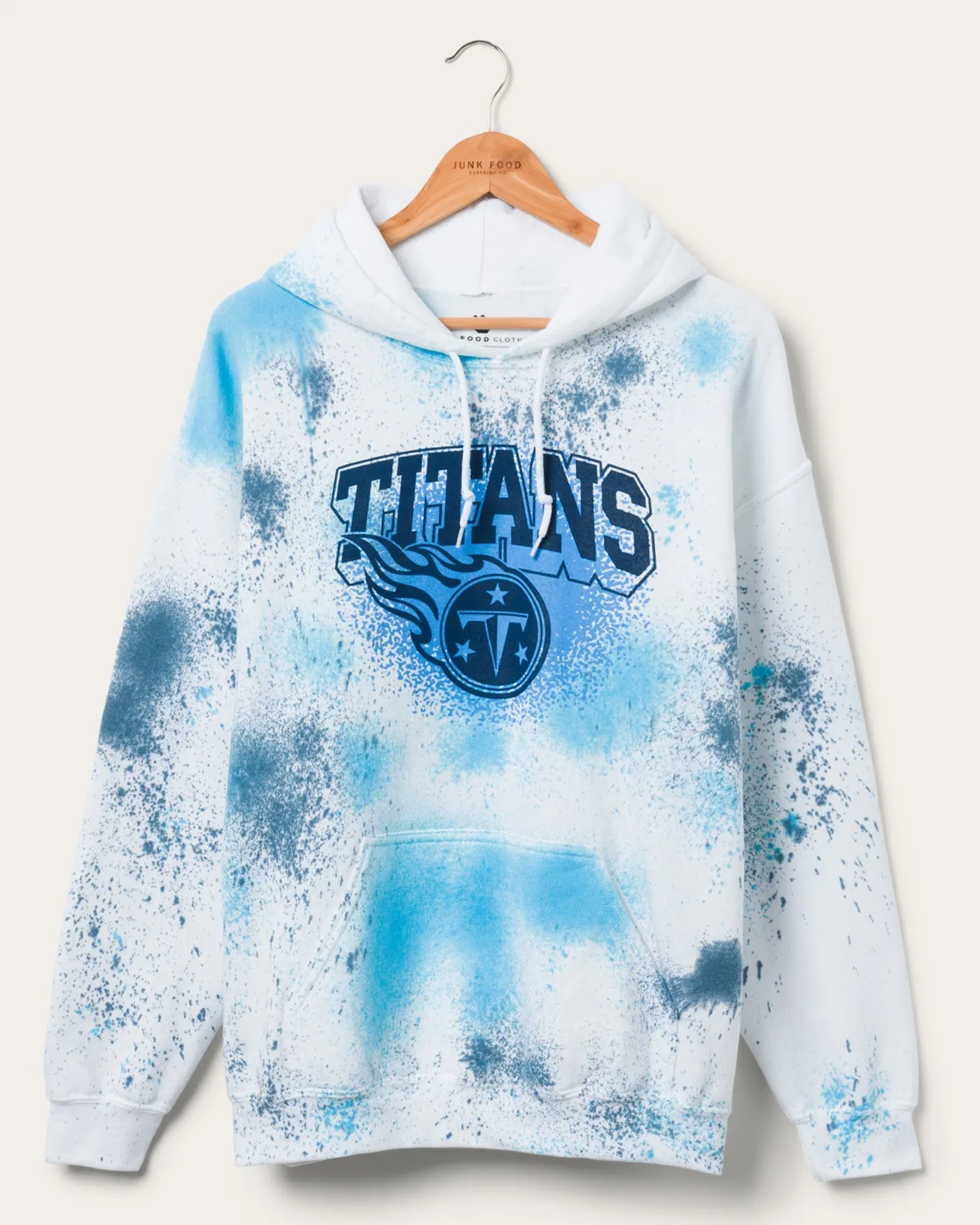 Titans Tie Dye Hoodie sold by Junk Food Clothing