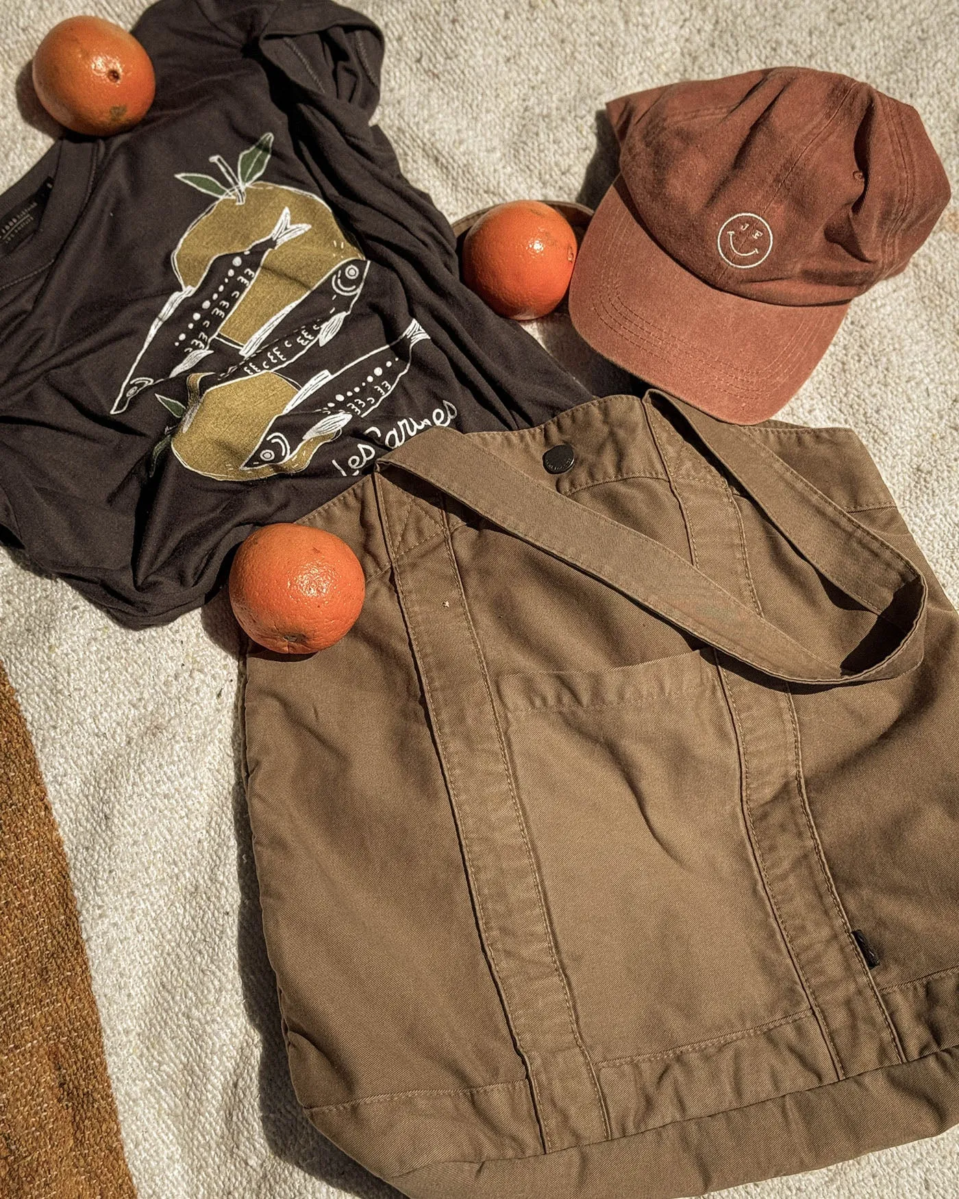 Women's Les Sardines Vintage Tissue Tee sold by Junk Food Clothing product image thumbnail 3