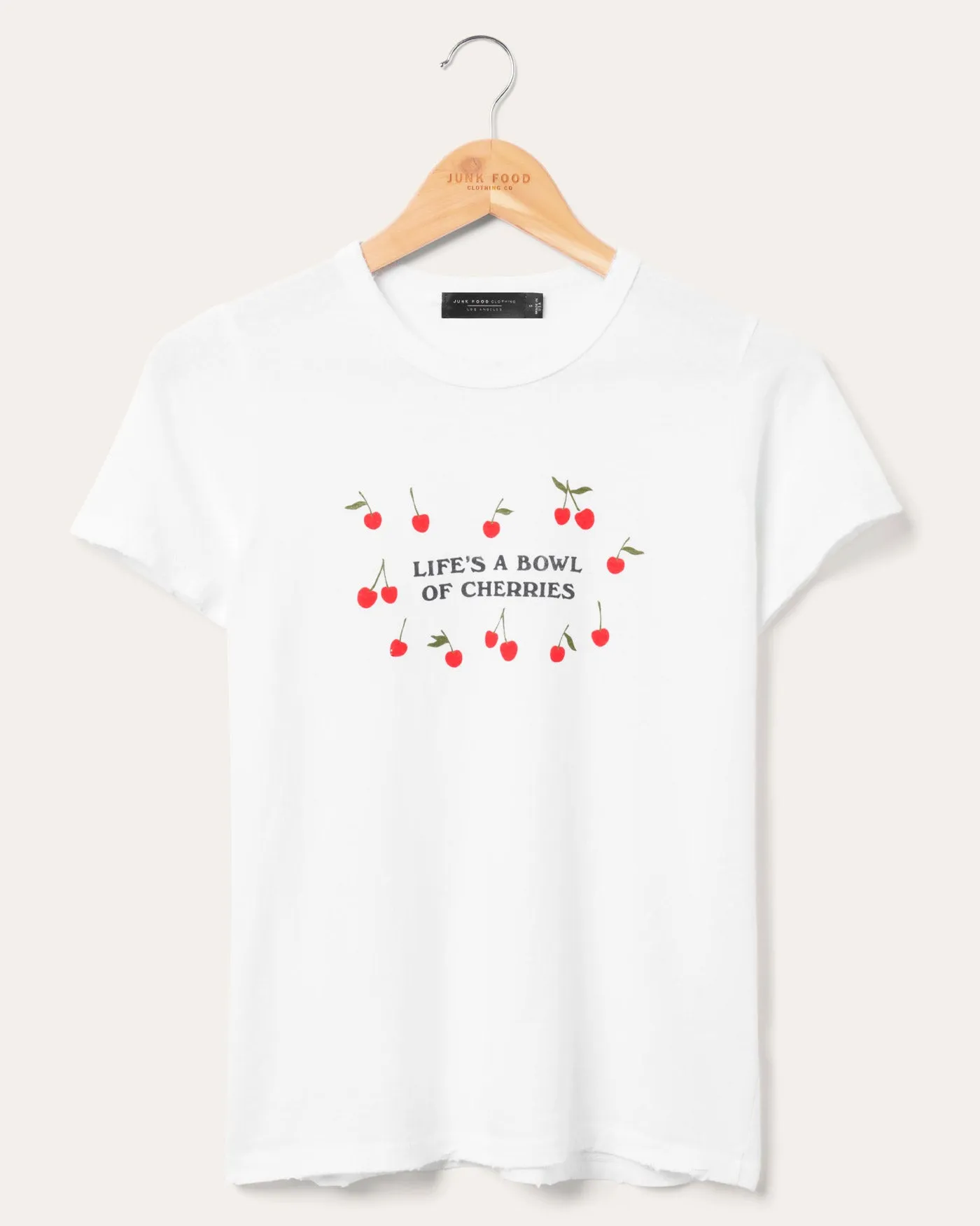 Women's Life's a Bowl of Cherries Original Tee sold by Junk Food Clothing