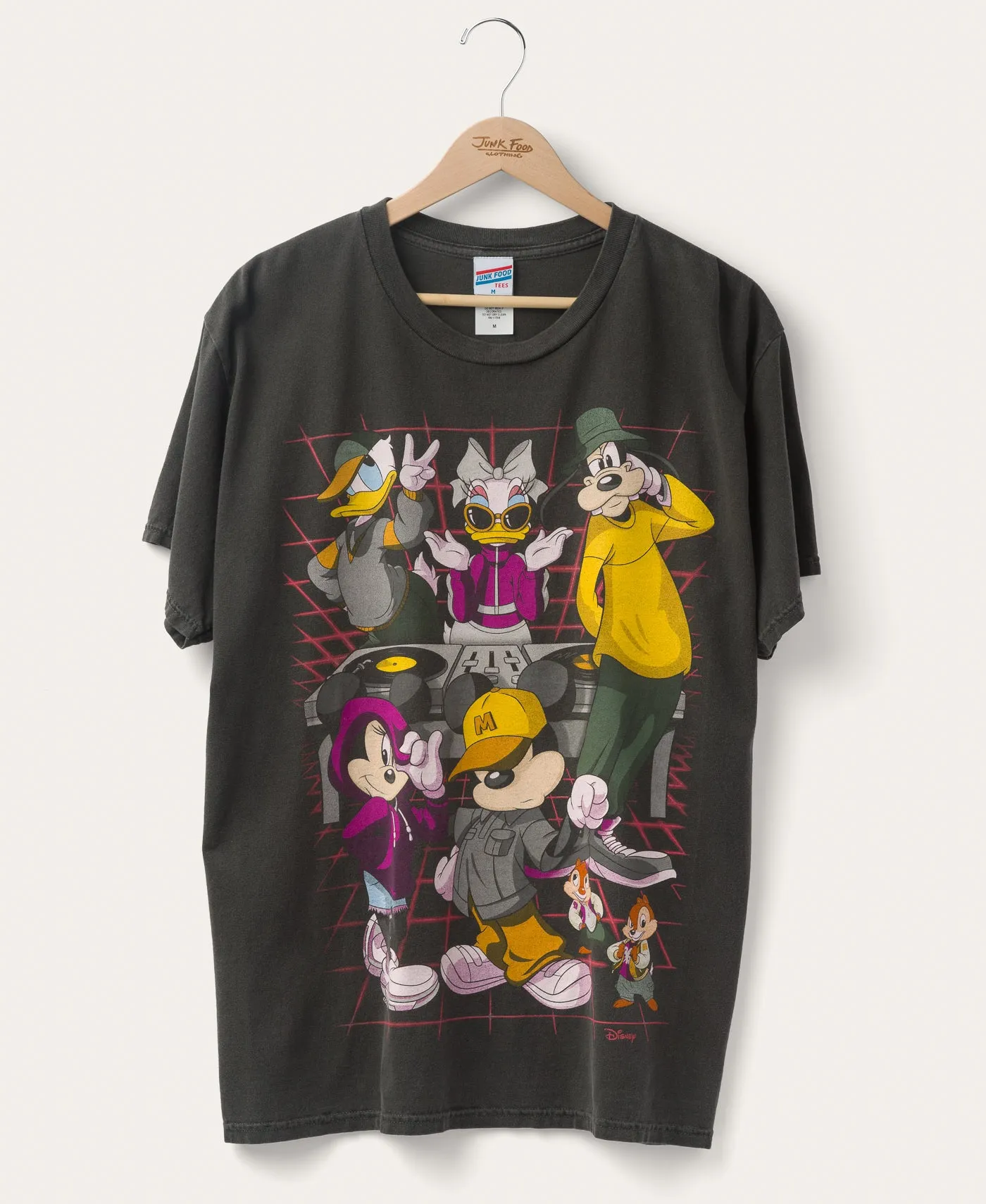 Disney Friends DJ Flea Market Tee sold by Junk Food Clothing