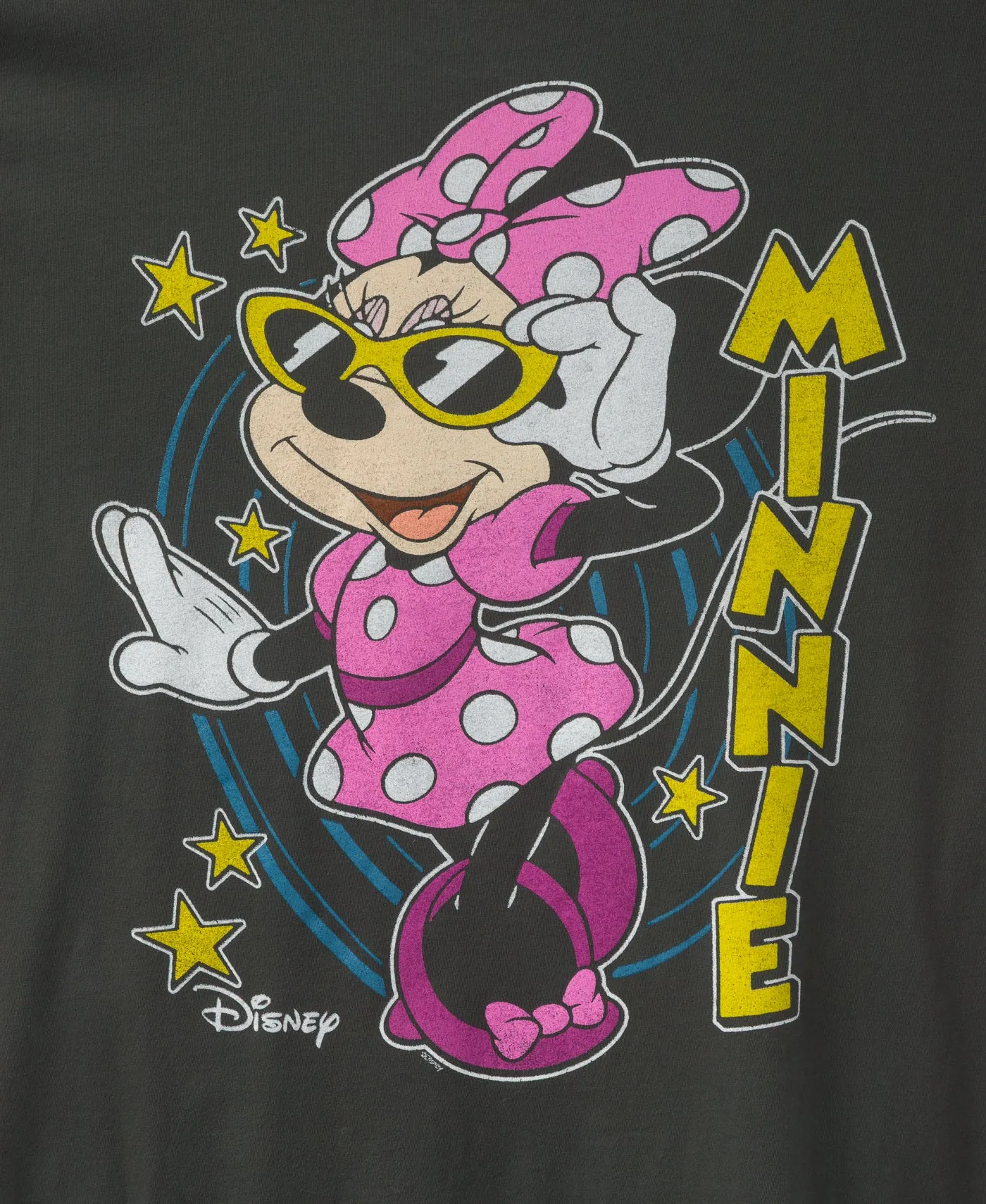 Women's Minnie Mouse Superstar Oversized Tee sold by Junk Food Clothing product image thumbnail 2