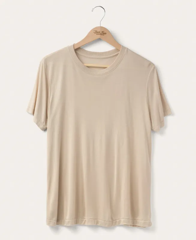 Women's Vintage Tissue Tee sold by Junk Food Clothing