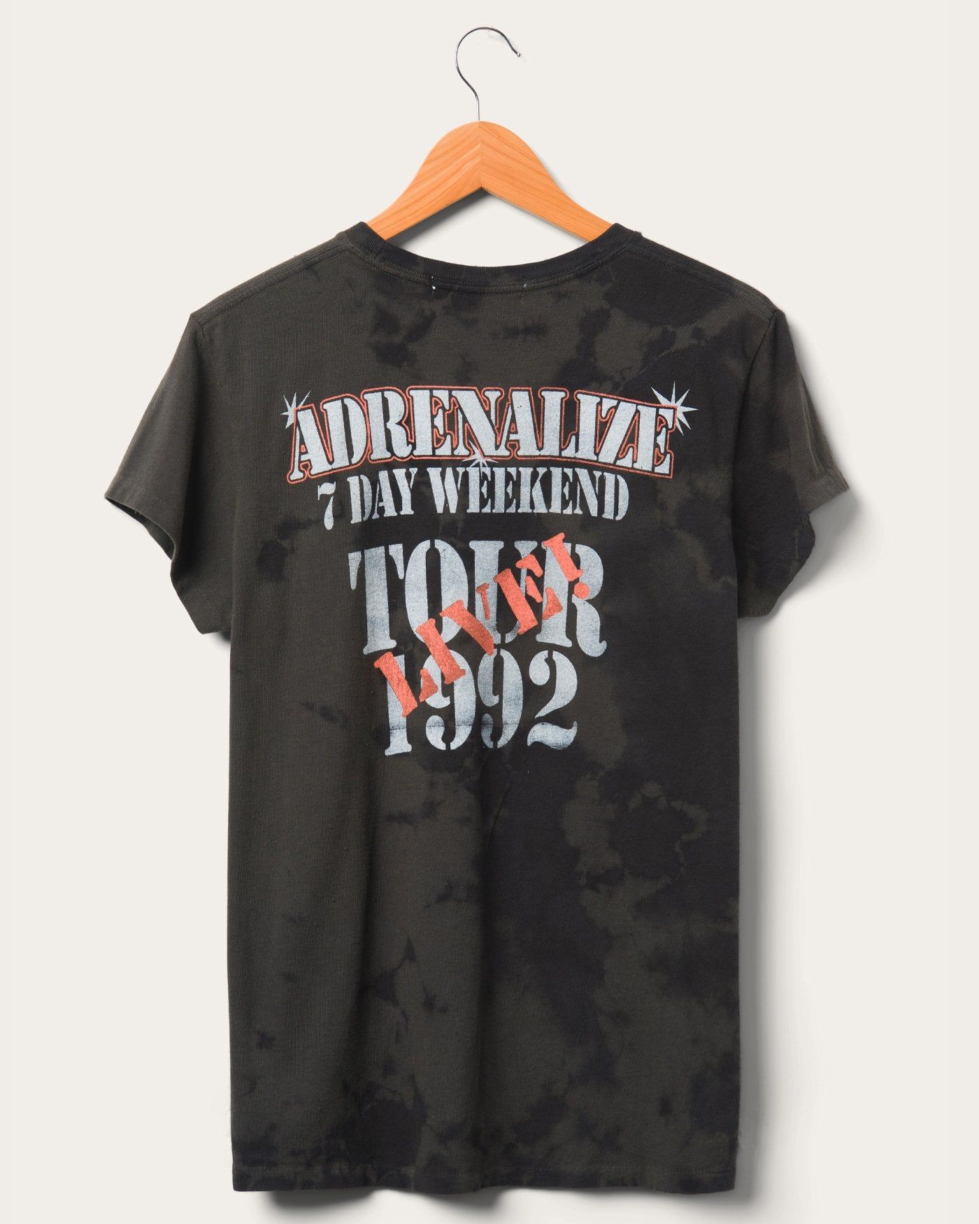 Women's Def Leppard Tie Dye Vintage Tee sold by Junk Food Clothing product image thumbnail 2