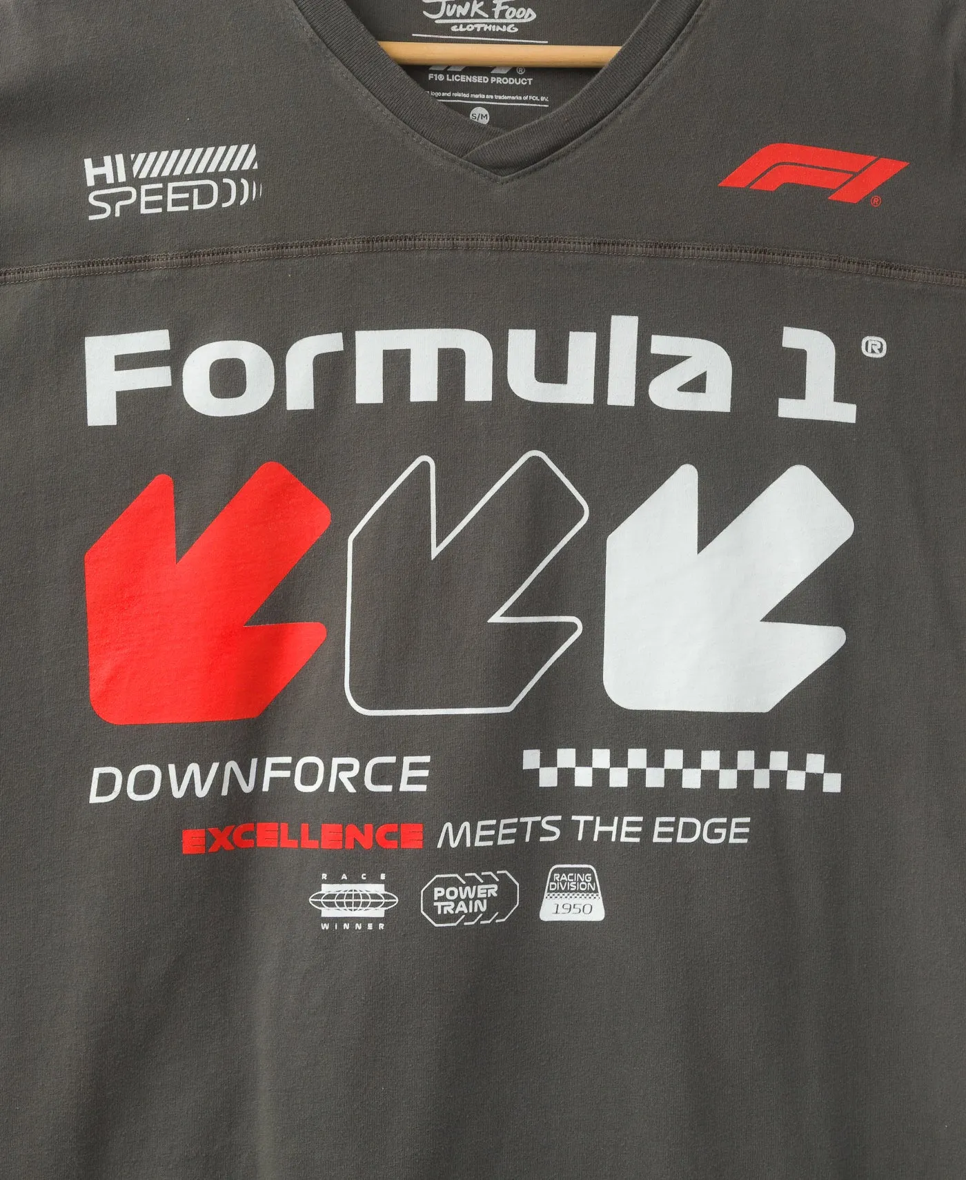 F1 Downforce Hockey Tee sold by Junk Food Clothing product image thumbnail 3