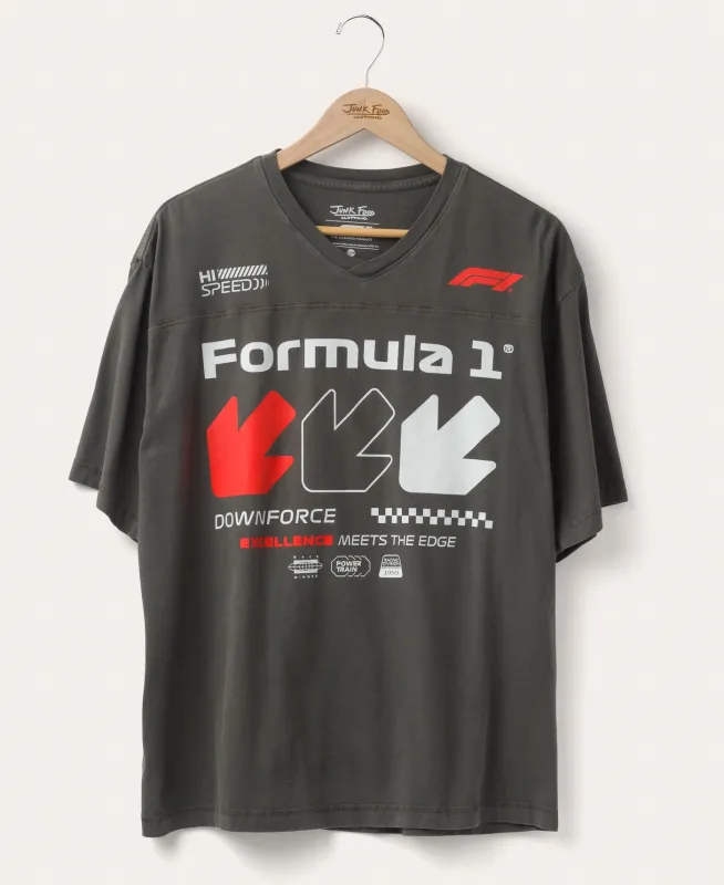 F1 Downforce Hockey Tee sold by Junk Food Clothing