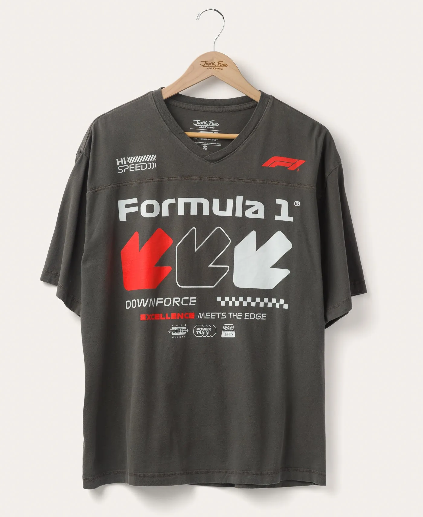 F1 Downforce Hockey Tee sold by Junk Food Clothing