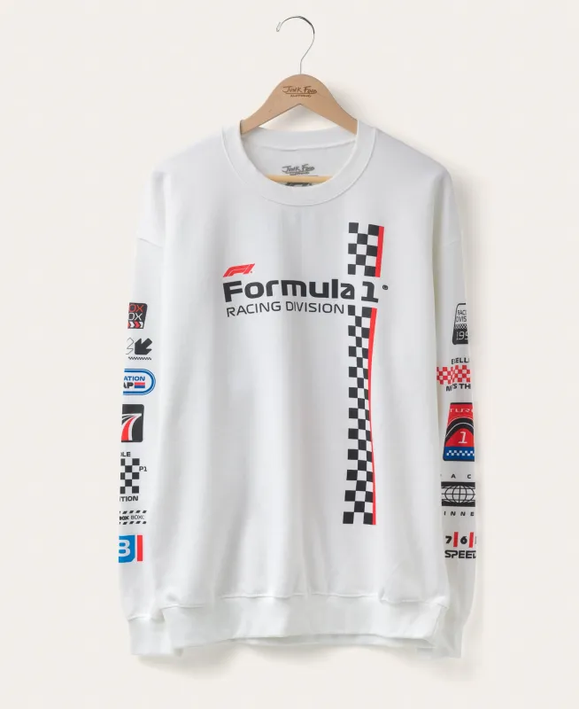 F1 Starting Line Flea Market Fleece sold by Junk Food Clothing