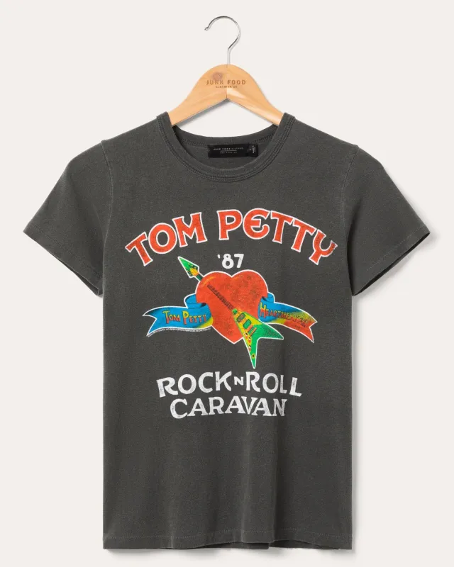 Women's Tom Petty Rock N Roll Caravan Original Tee sold by Junk Food Clothing