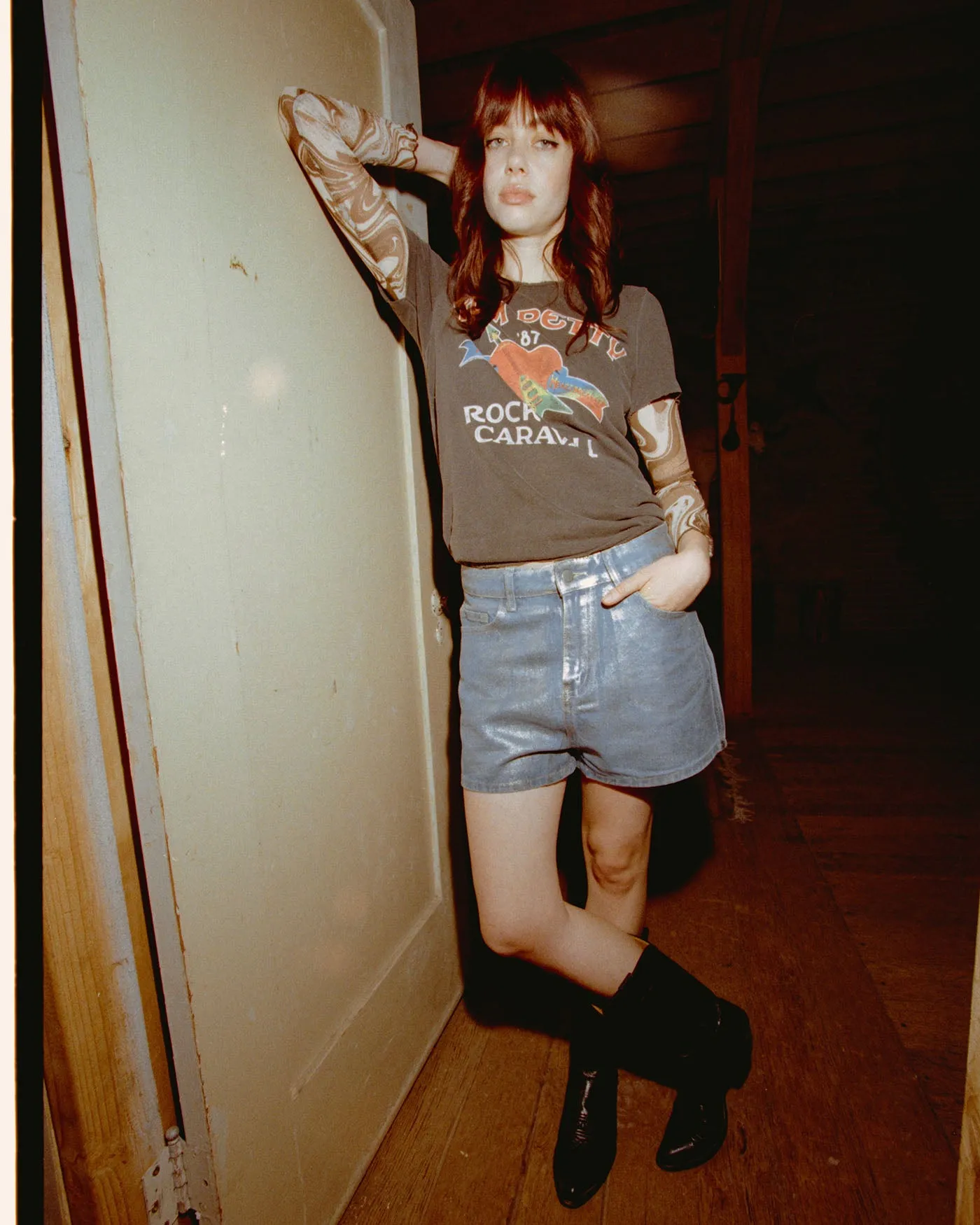 Women's Tom Petty Rock N Roll Caravan Original Tee sold by Junk Food Clothing product image thumbnail 2