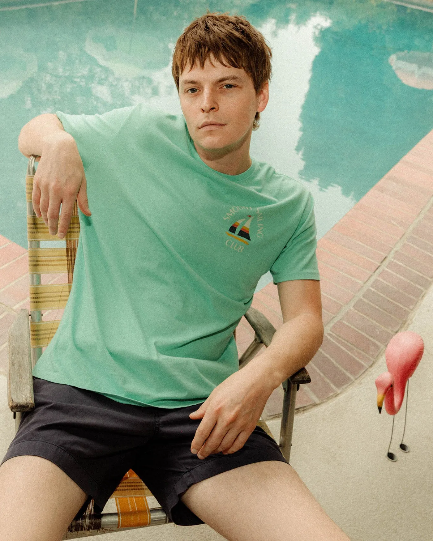 Smooth Sailing Club Vintage Tee sold by Junk Food Clothing product image thumbnail 3