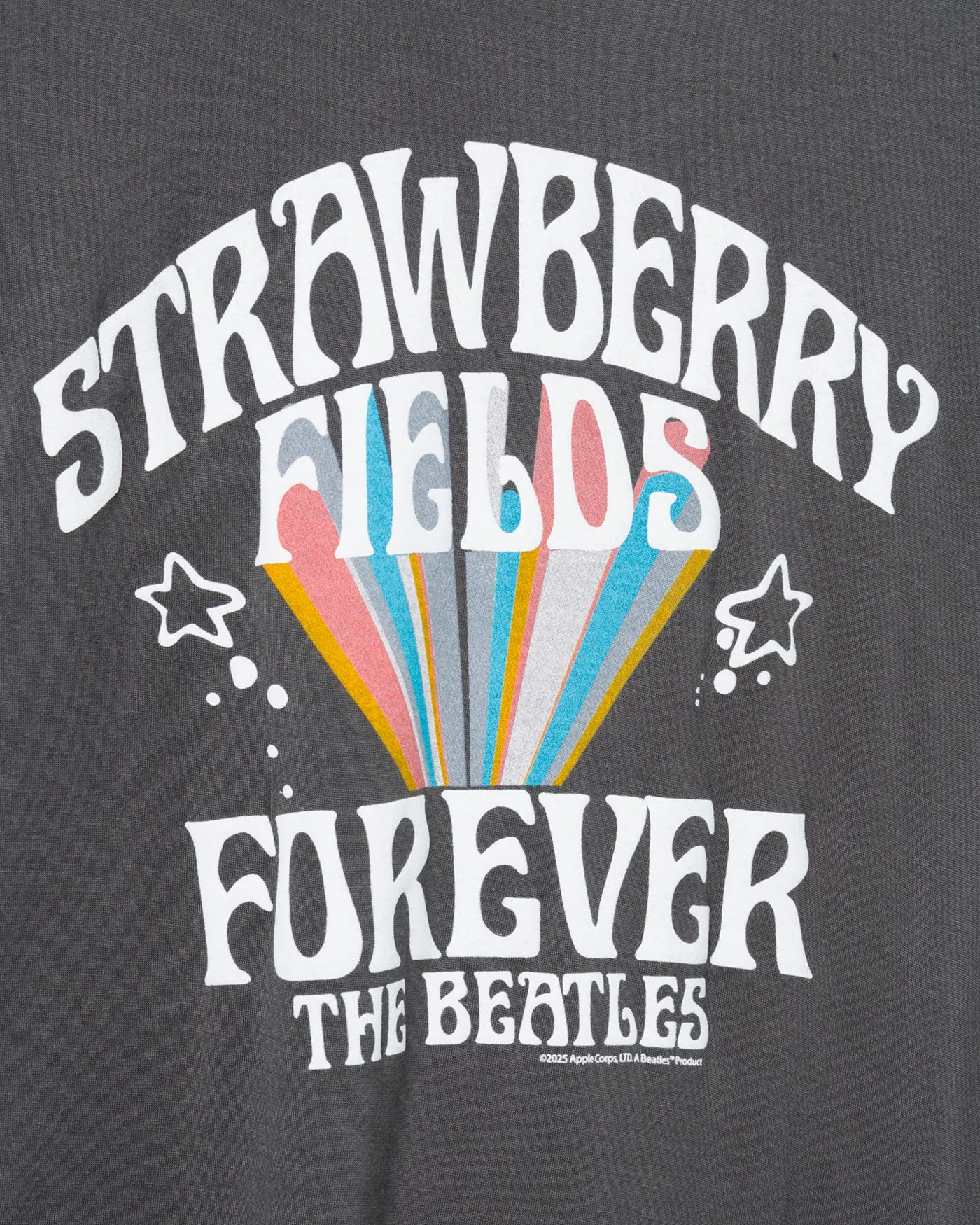 Women's The Beatles Strawberry Fields Forever Vintage Tissue Tank sold by Junk Food Clothing product image thumbnail 3
