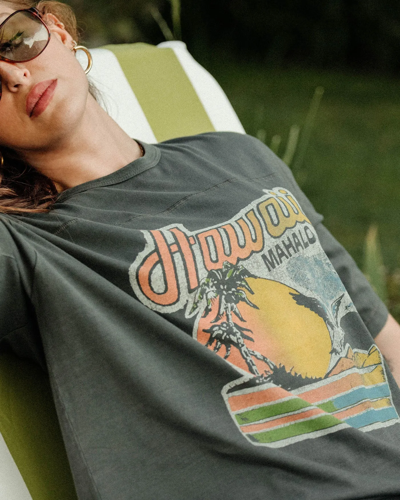 Hawaii Mahalo Jersey Tee sold by Junk Food Clothing product image thumbnail 3