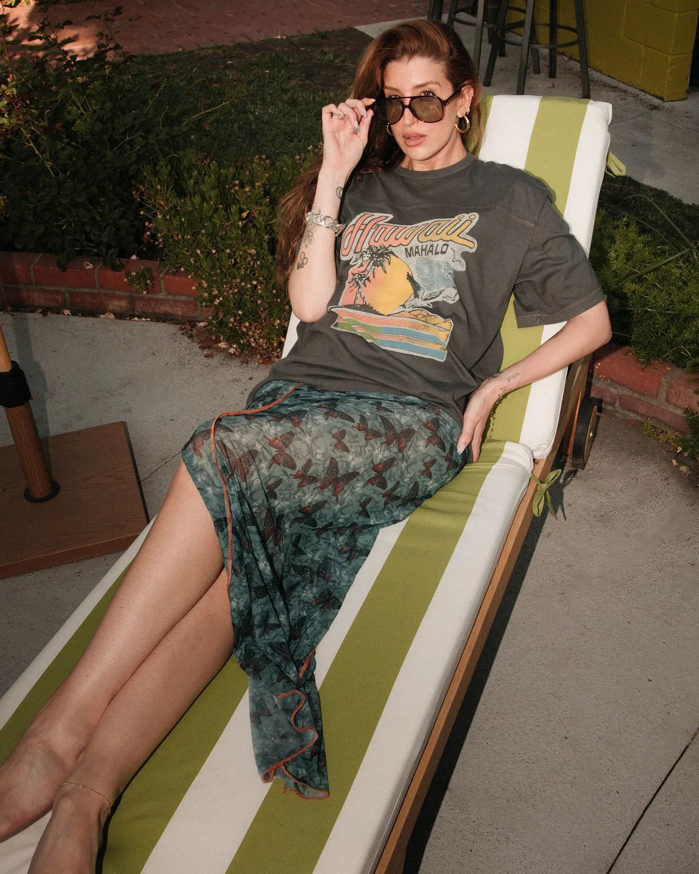 Hawaii Mahalo Jersey Tee sold by Junk Food Clothing product image thumbnail 2