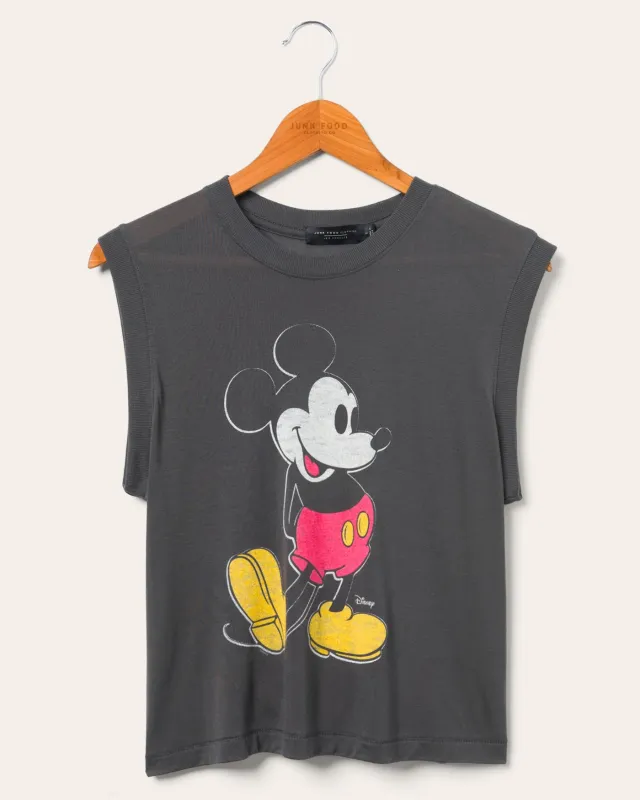 Women's Classic Mickey Vintage Tissue Tank sold by Junk Food Clothing