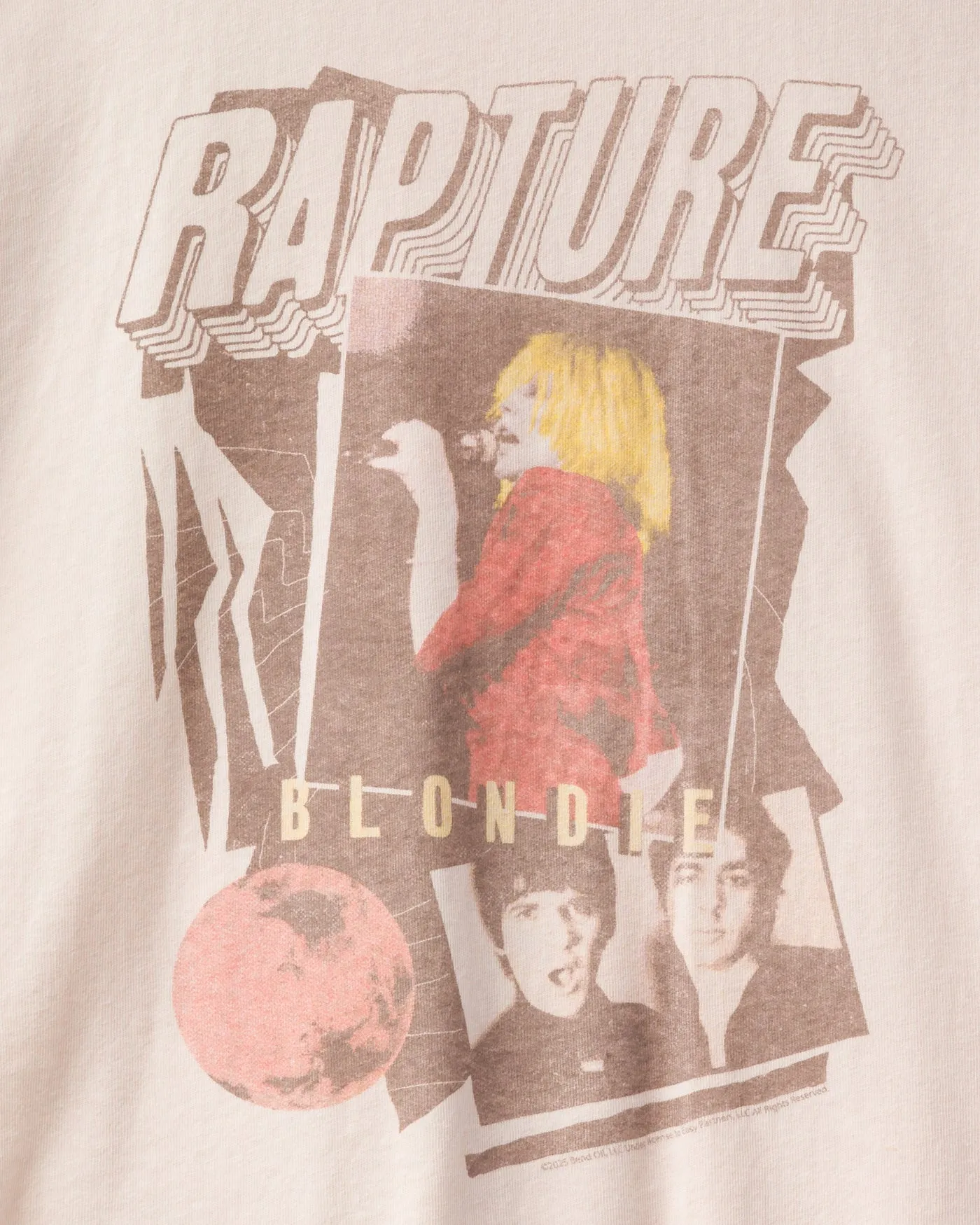 Women's Rapture Blondie Vintage Tee sold by Junk Food Clothing product image thumbnail 4