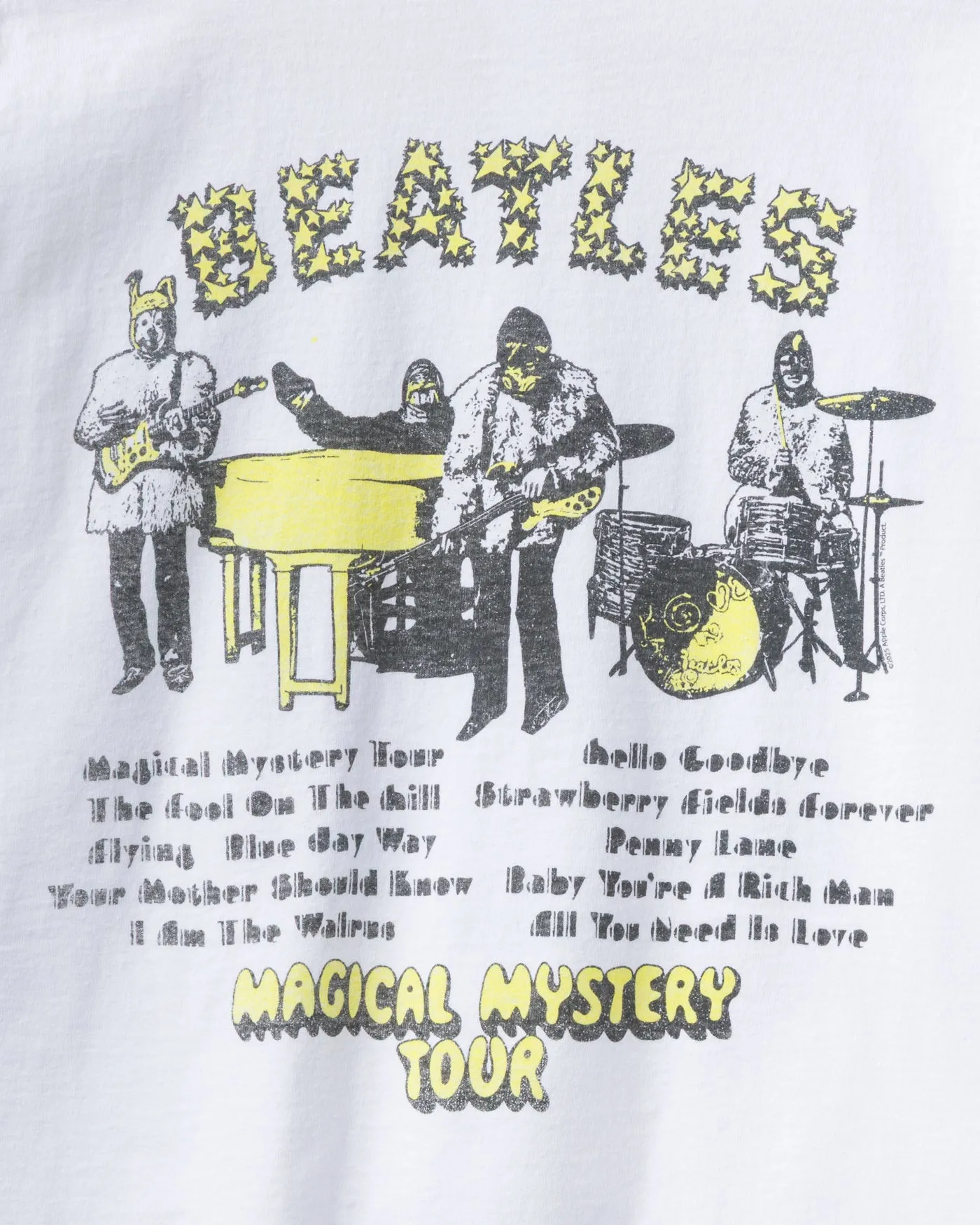The Beatles Magical Mystery Tour Flea Market Tee sold by Junk Food Clothing product image thumbnail 4
