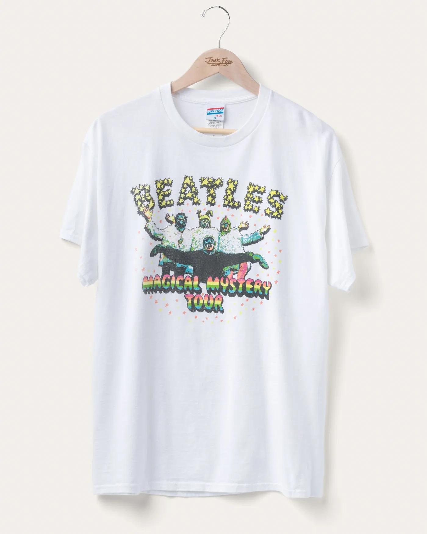 The Beatles Magical Mystery Tour Flea Market Tee sold by Junk Food Clothing