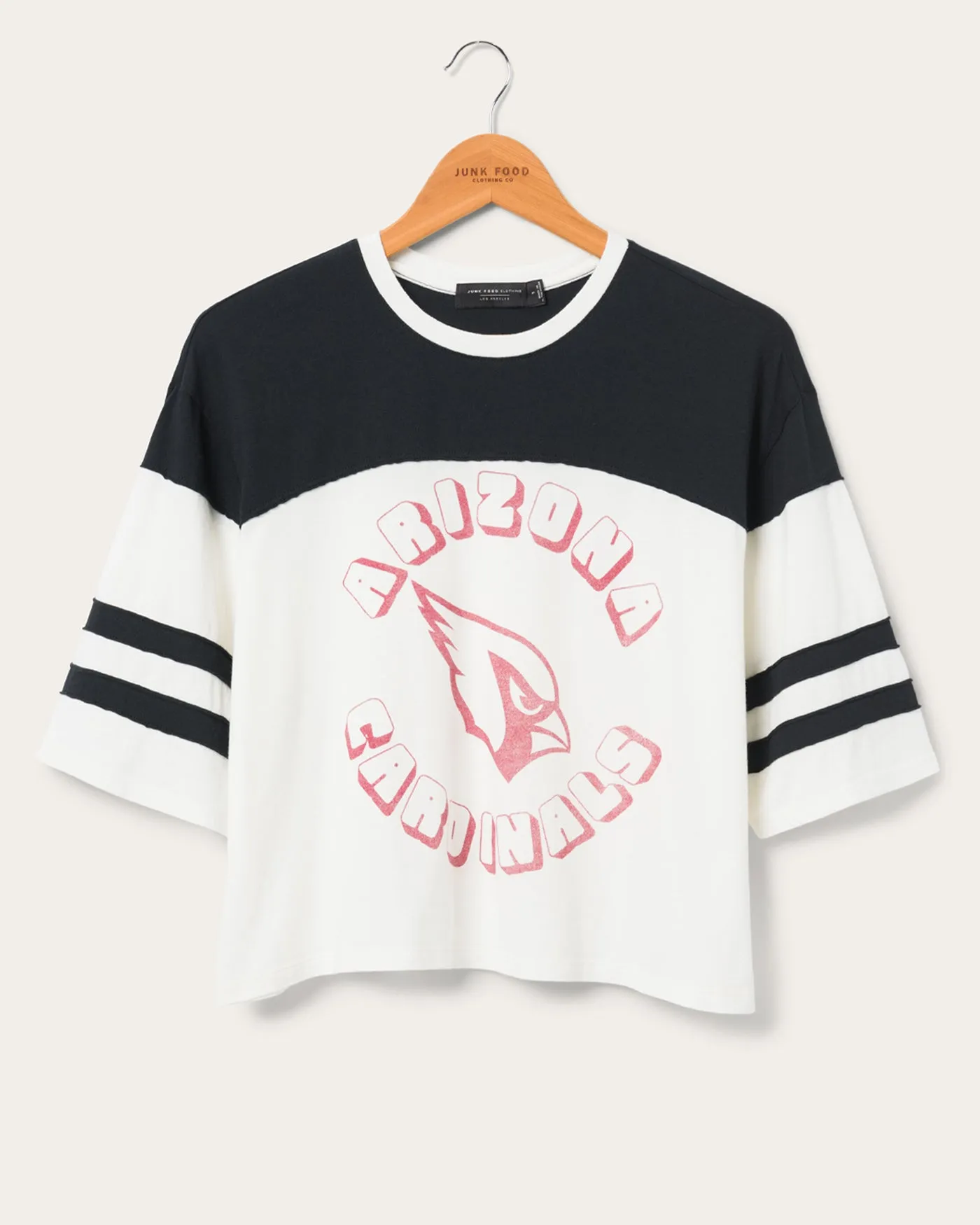 Women's Cardinals Hail Mary Tee sold by Junk Food Clothing