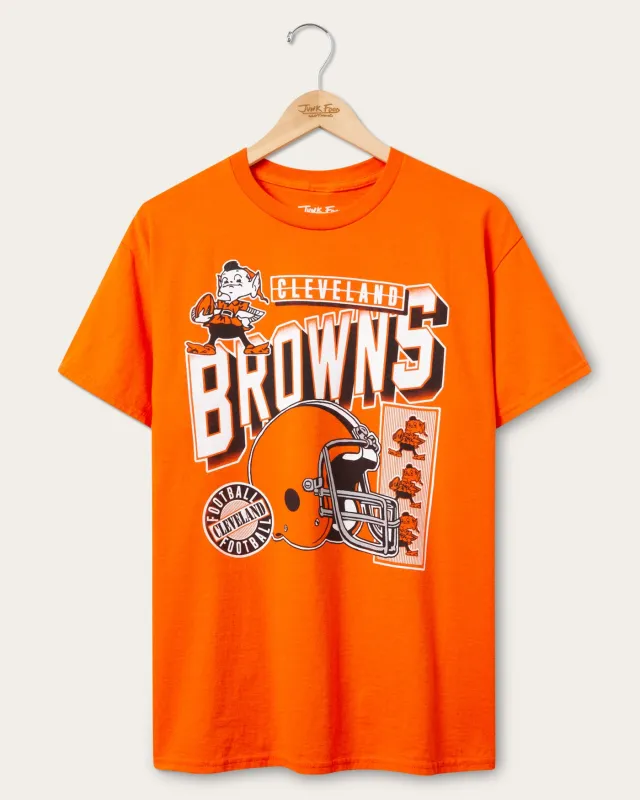 Cleveland Browns Checkdown Flea Market Tee sold by Junk Food Clothing