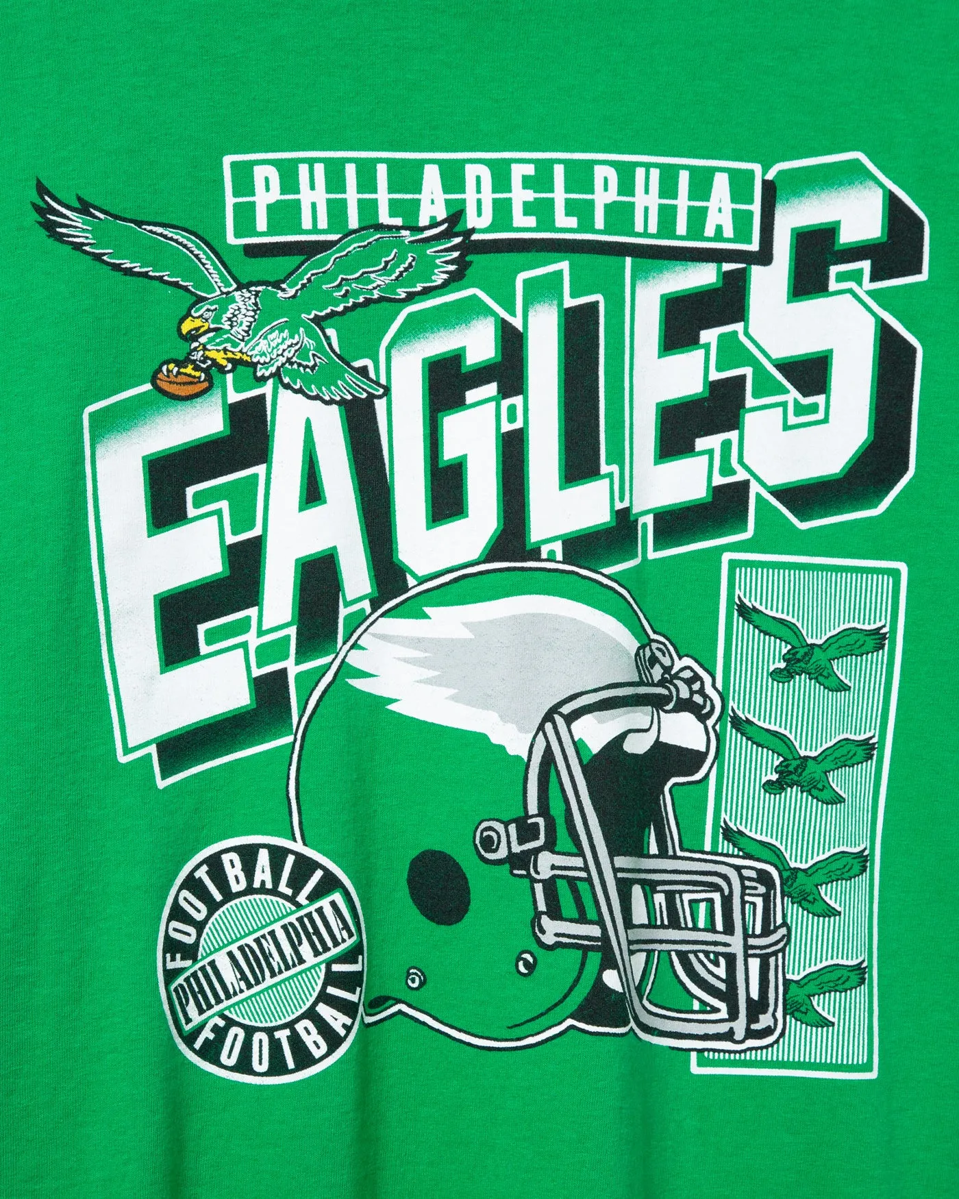 Philadelphia Eagles Checkdown Flea Market Tee sold by Junk Food Clothing product image thumbnail 3