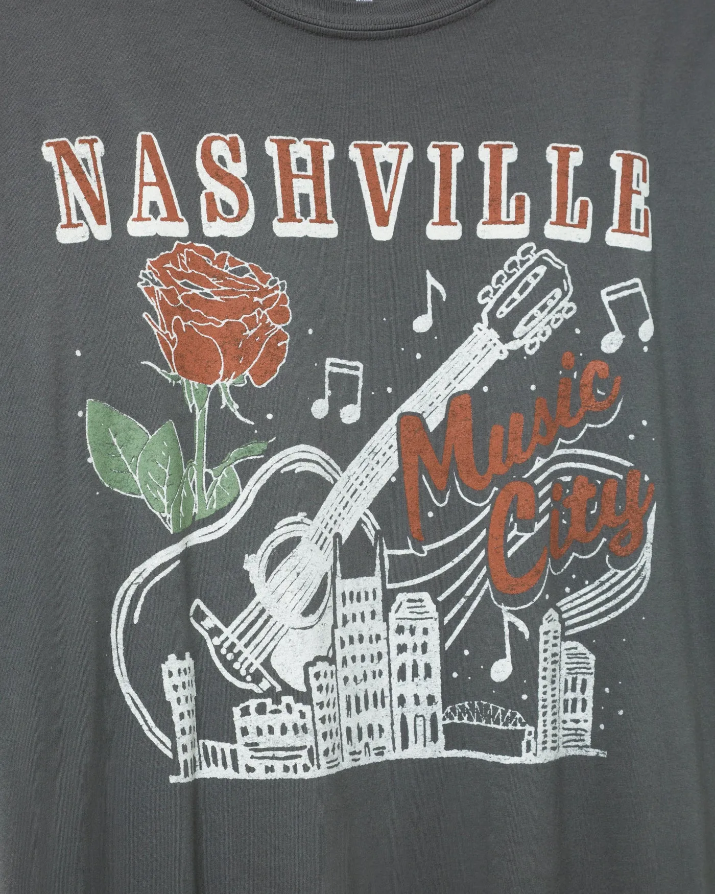 Nashville Oversized Tee sold by Junk Food Clothing product image thumbnail 3