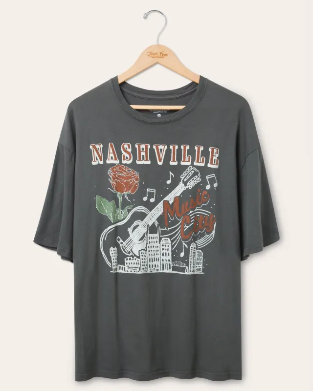 Nashville Oversized Tee sold by Junk Food Clothing