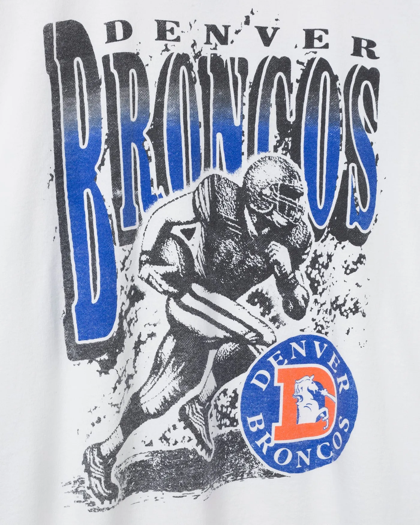 Denver Broncos Rushing Flea Market Tee sold by Junk Food Clothing product image thumbnail 3