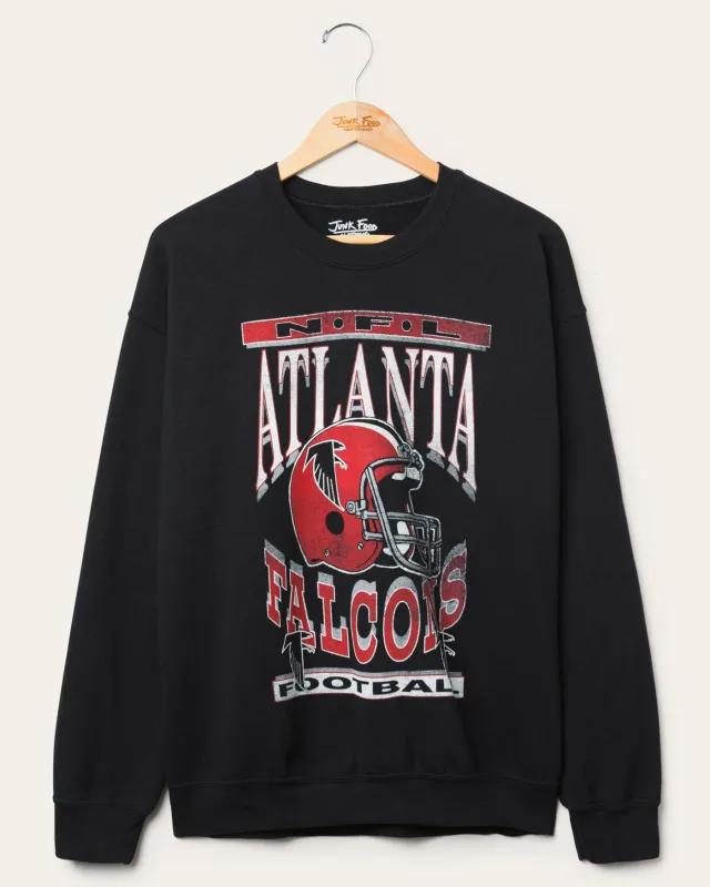 Atlanta Falcons Helmet Flea Market Crew Fleece sold by Junk Food Clothing