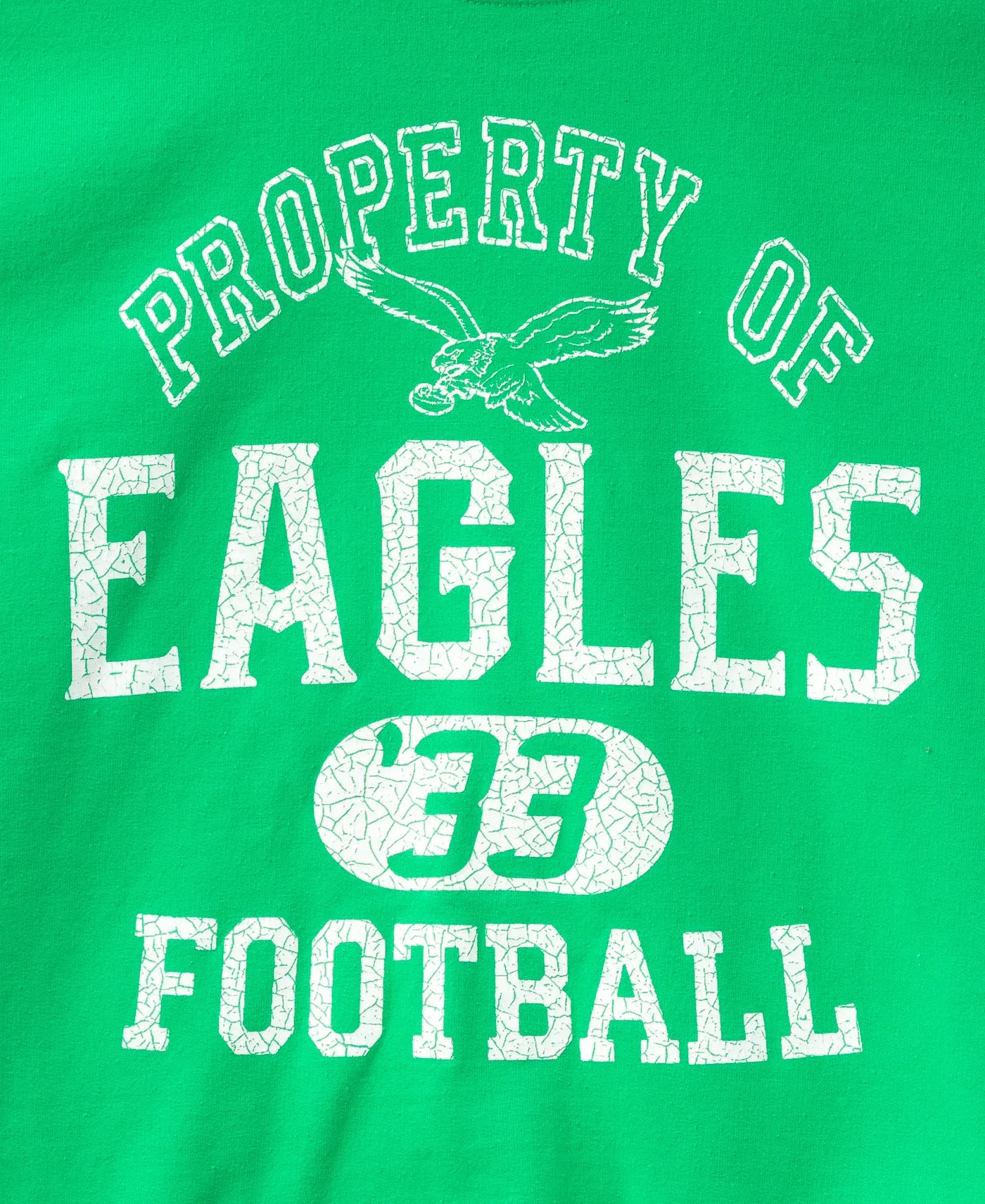 Philadelphia Eagles Property Flea Market Crew Fleece sold by Junk Food Clothing product image thumbnail 3
