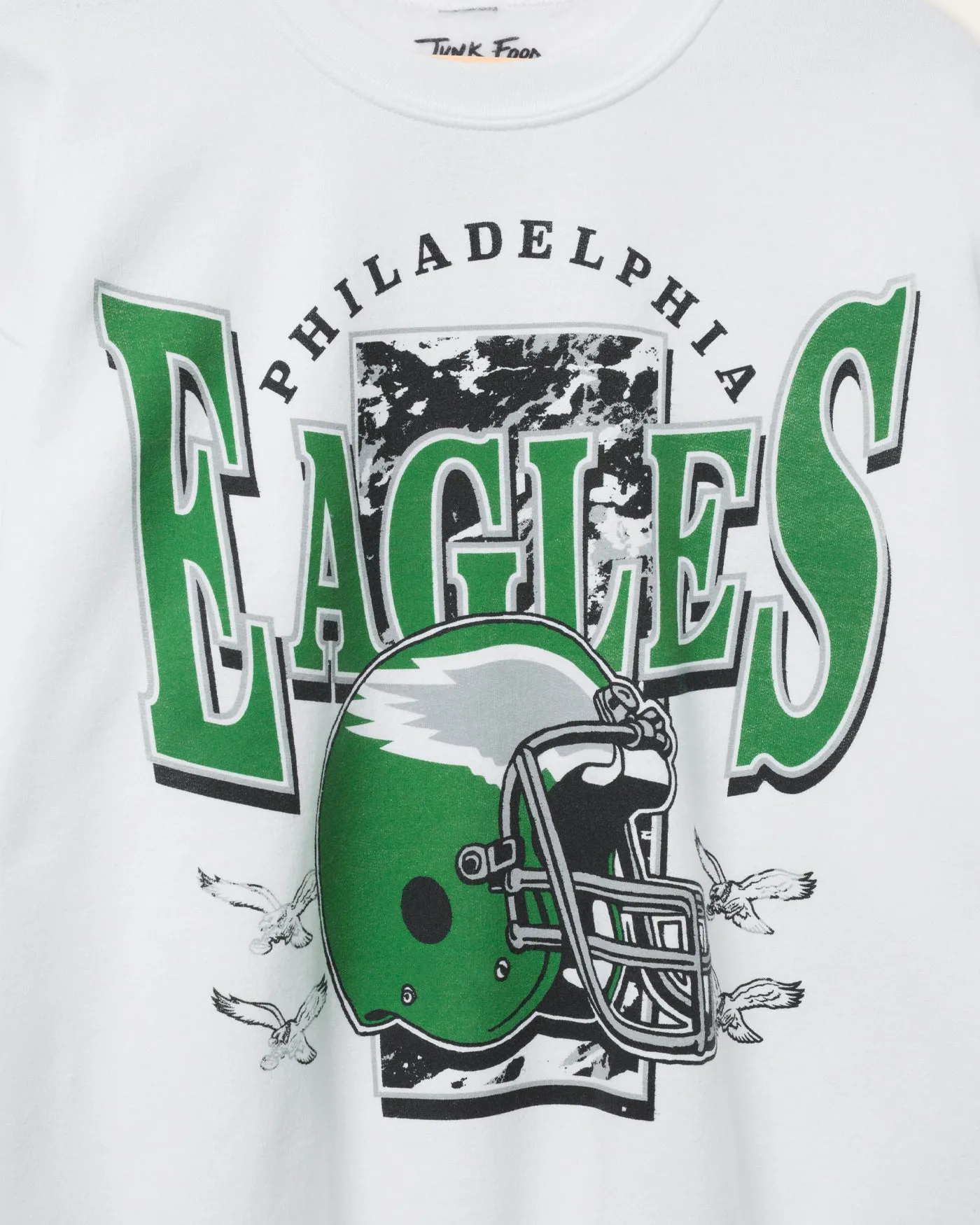 Philadelphia Eagles Conversion Flea Market Crew Fleece sold by Junk Food Clothing product image thumbnail 3