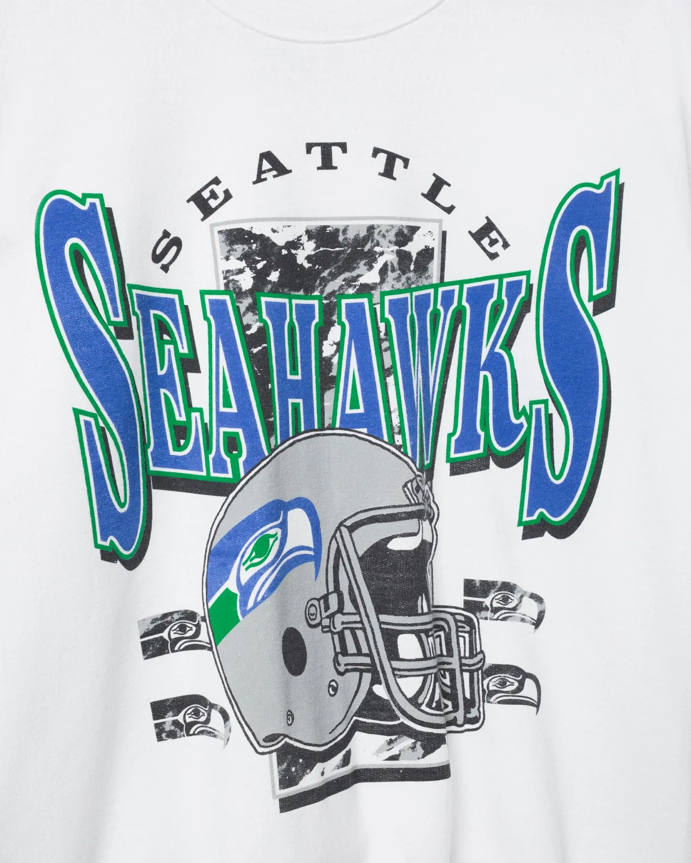 Seattle Seahawks Conversion Flea Market Crew Fleece sold by Junk Food Clothing product image thumbnail 3