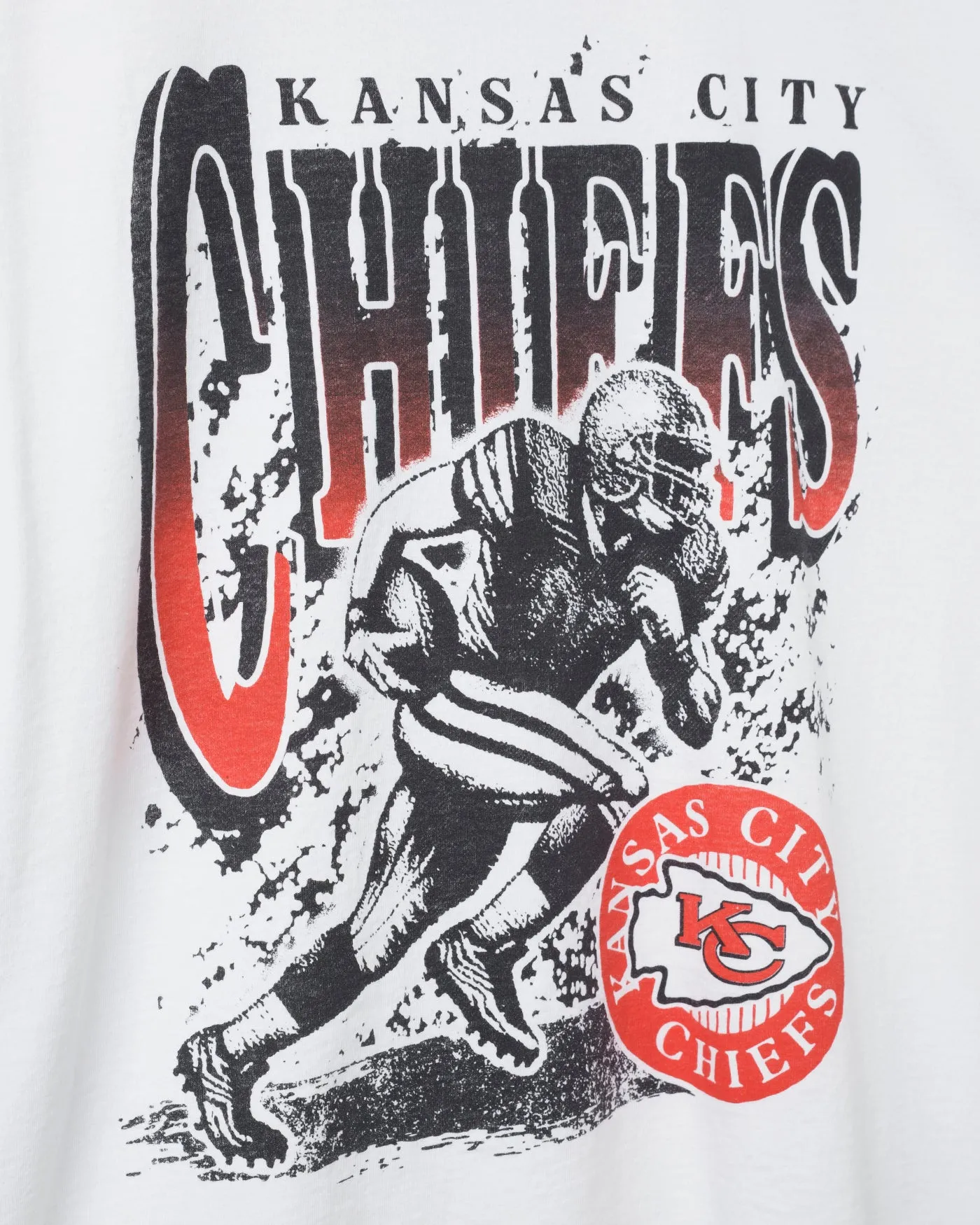 Kansas City Chiefs Rushing Flea Market Tee sold by Junk Food Clothing product image thumbnail 3