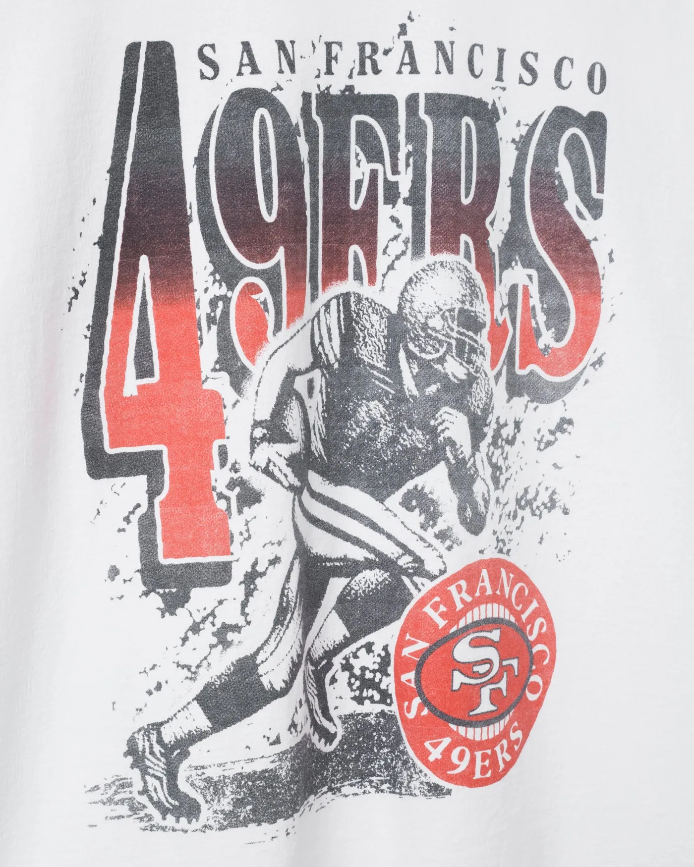 San Francisco 49ers Rushing Flea Market Tee sold by Junk Food Clothing product image thumbnail 3