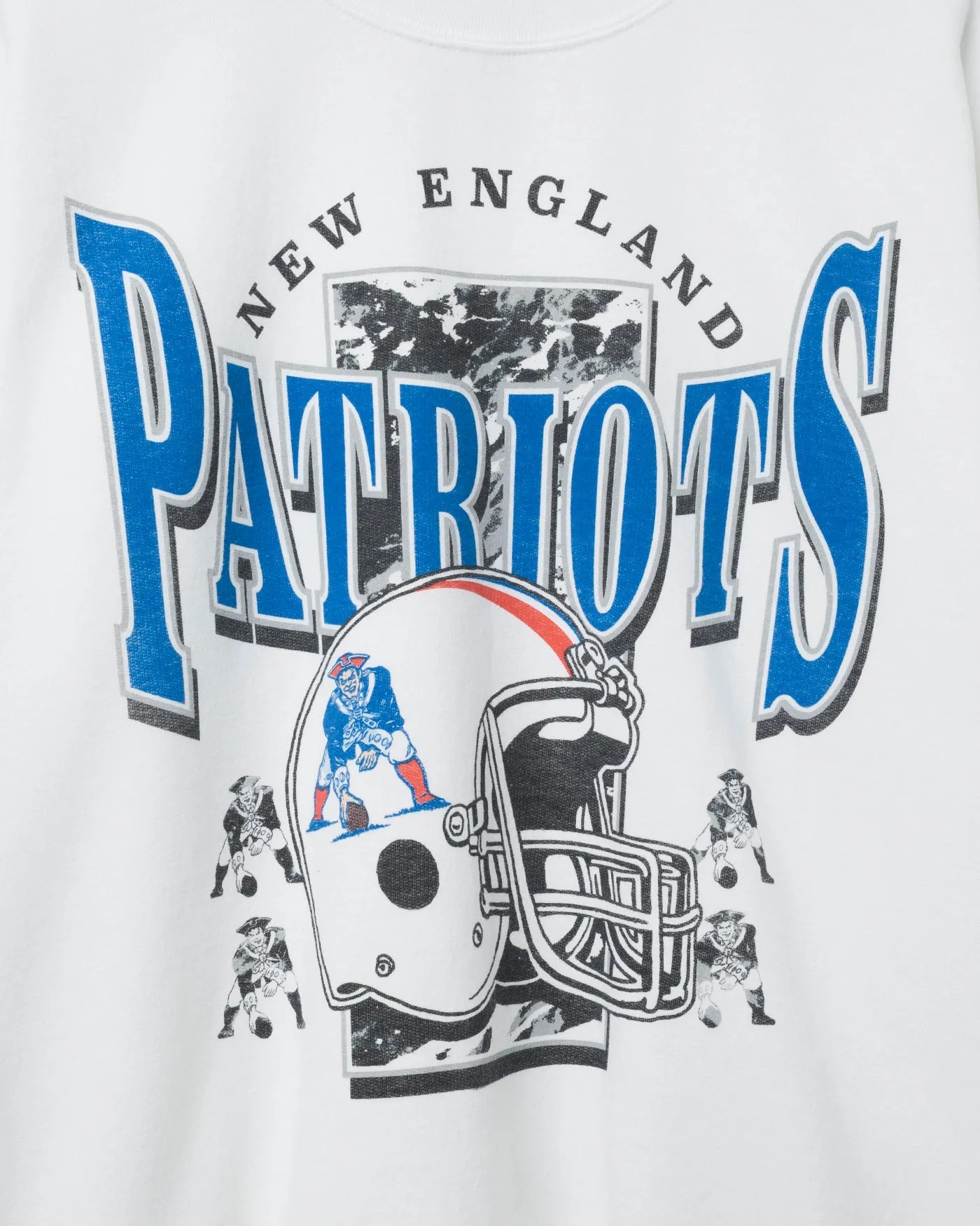 New England Patriots Conversion Flea Market Crew Fleece sold by Junk Food Clothing product image thumbnail 3