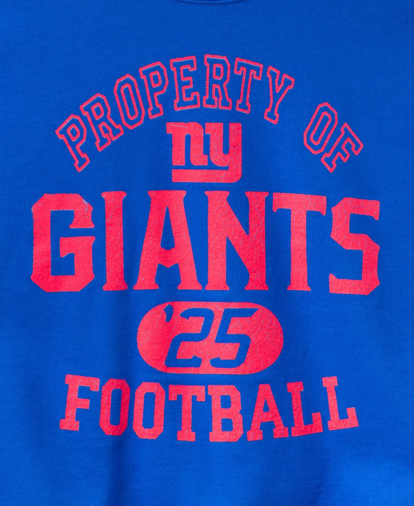 New York Giants Property Flea Market Crew Fleece sold by Junk Food Clothing product image thumbnail 3