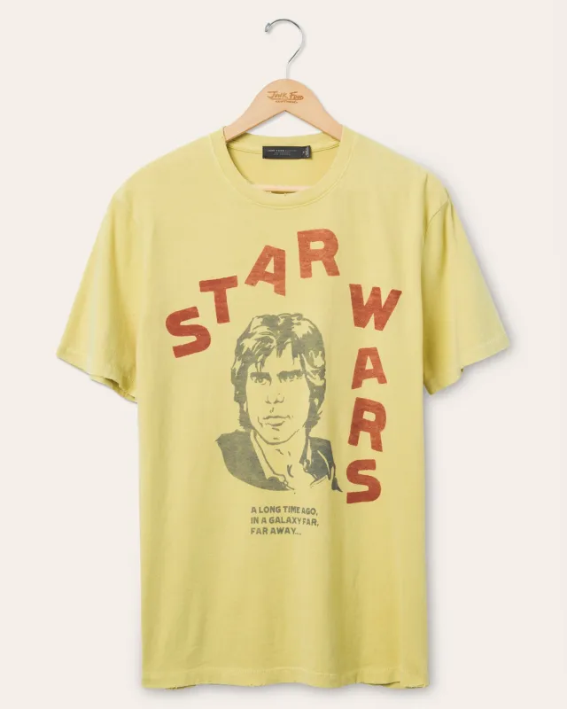 Star Wars Han Solo Vintage Tee sold by Junk Food Clothing