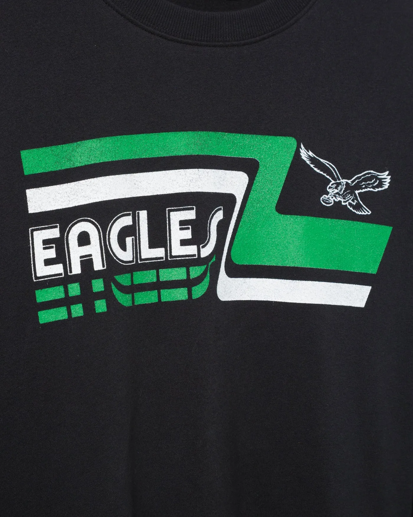 Women's Philadelphia Eagles Retro Crop Fleece sold by Junk Food Clothing product image thumbnail 3