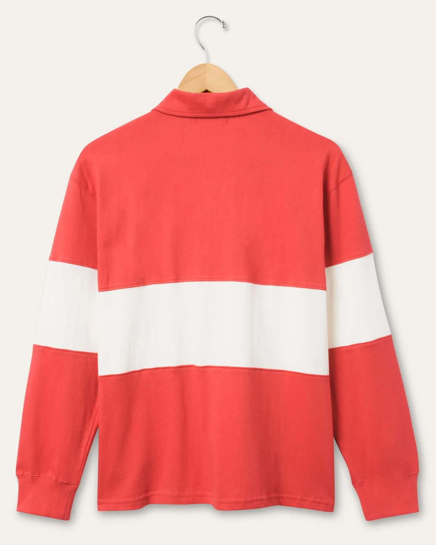 Women's San Francisco 49ers Rugby Long Sleeve sold by Junk Food Clothing product image thumbnail 2