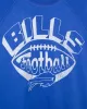 Women's Buffalo Bills Football Raglan Crew Fleece sold by Junk Food Clothing