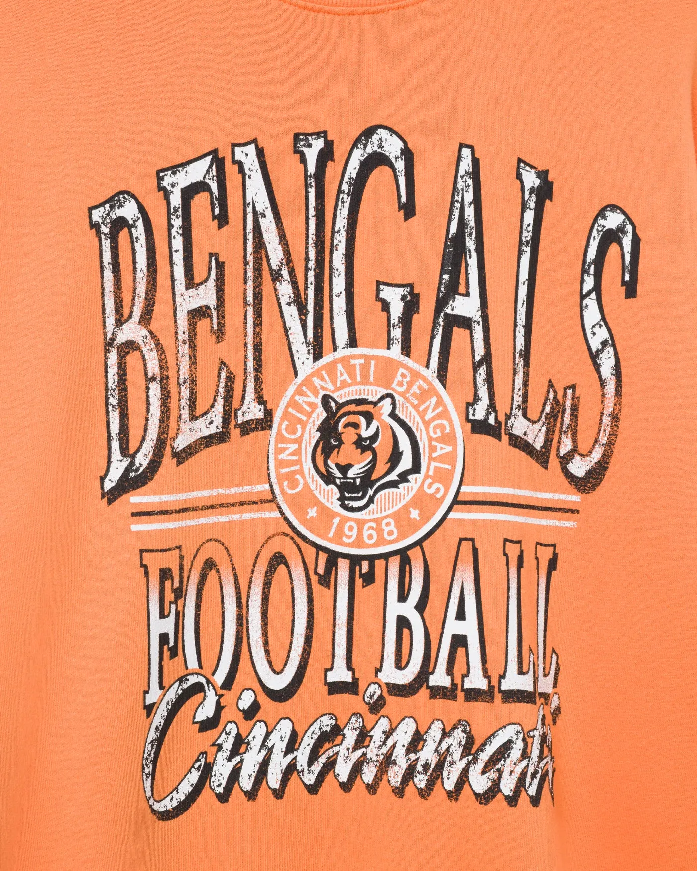 Cincinnati Bengals Lateral Crew Fleece sold by Junk Food Clothing product image thumbnail 3