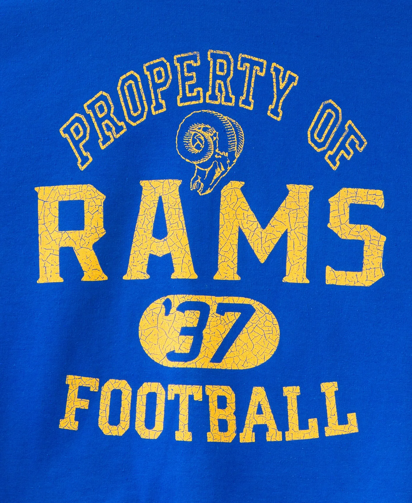 Los Angeles Rams Property Flea Market Crew Fleece sold by Junk Food Clothing product image thumbnail 3