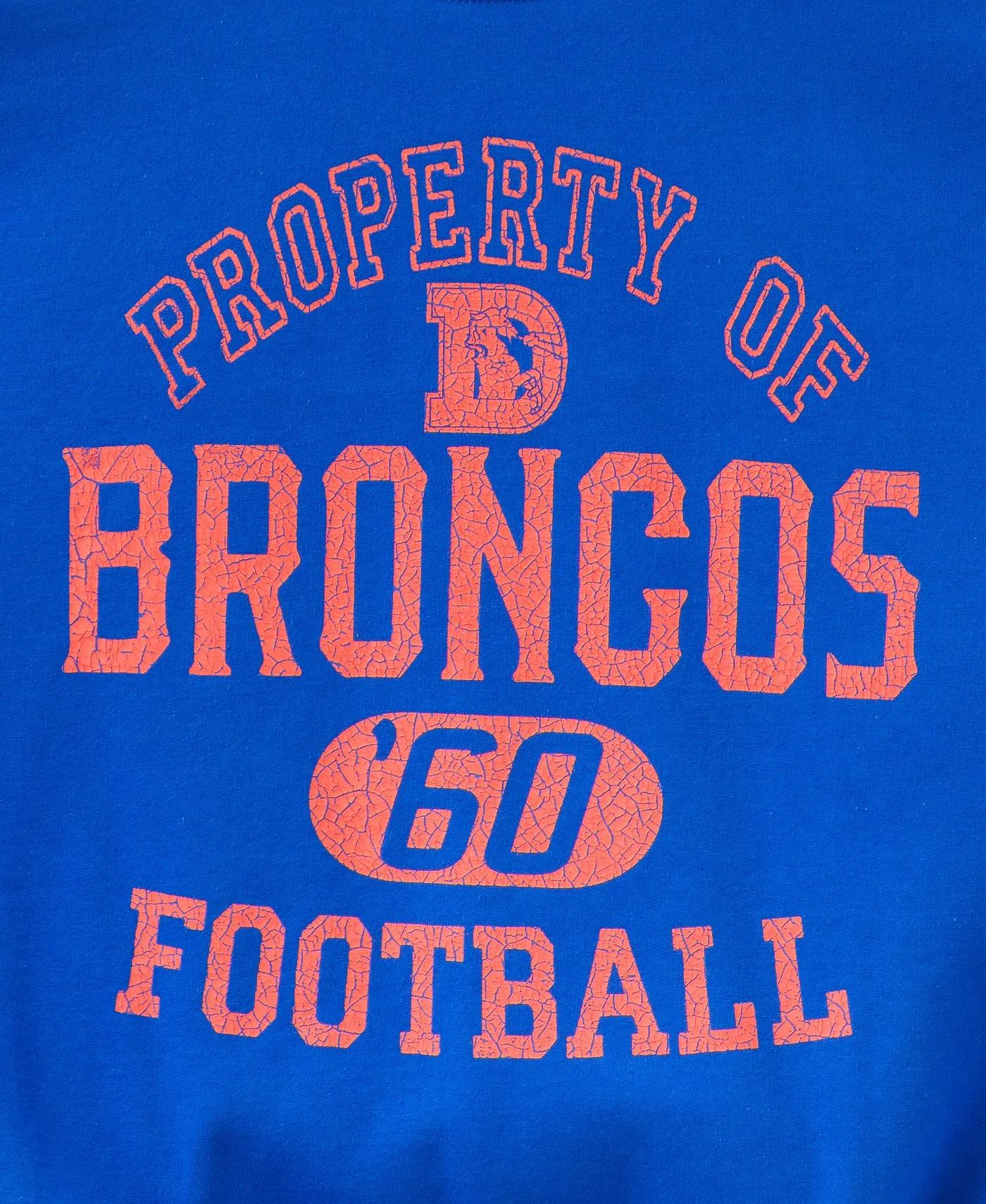 Denver Broncos Property Flea Market Crew Fleece sold by Junk Food Clothing product image thumbnail 3