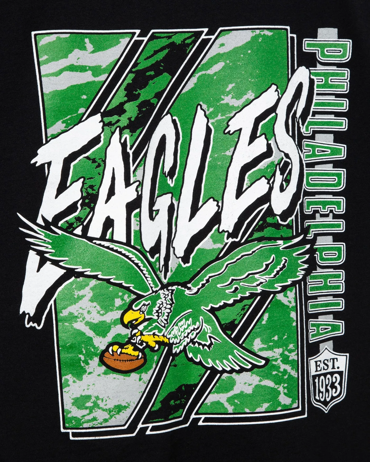 Philadelphia Eagles Icon Flea Market Tee sold by Junk Food Clothing product image thumbnail 3